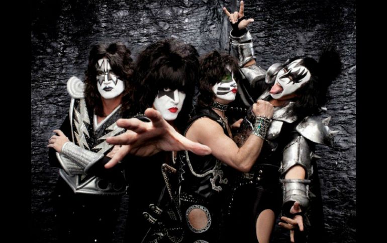 Kiss acaba de ingresar al Salón de la Fama del Rock And Roll. NTX /