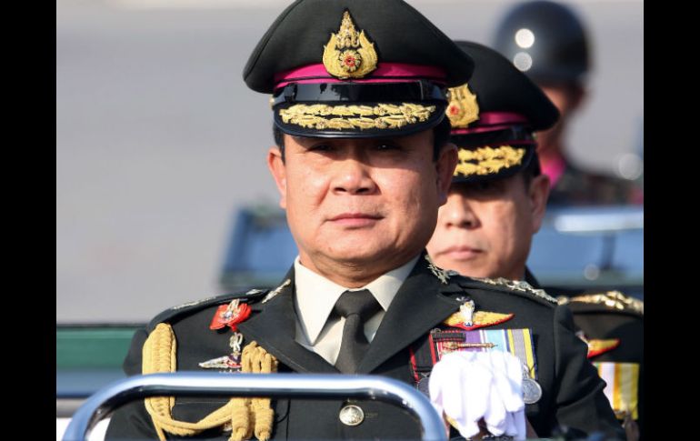 El jefe del Ejército, Prayuth Chan-ochoa, se autoproclama primer ministro. AP /