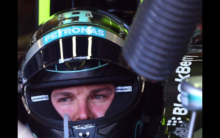 ''Estoy en la mejor posición de salida e intentaré tener una buena escapatoria'', declara Rosberg. AFP /