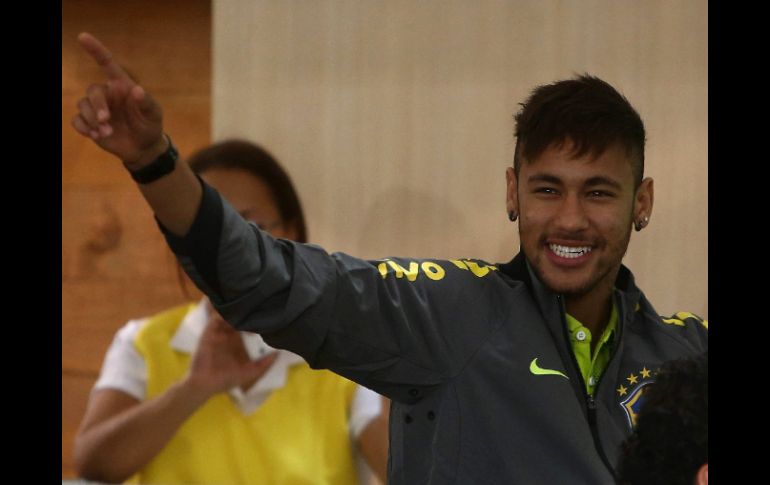 Neymar llega al mundial en buenas condiciones físicas. EFE /