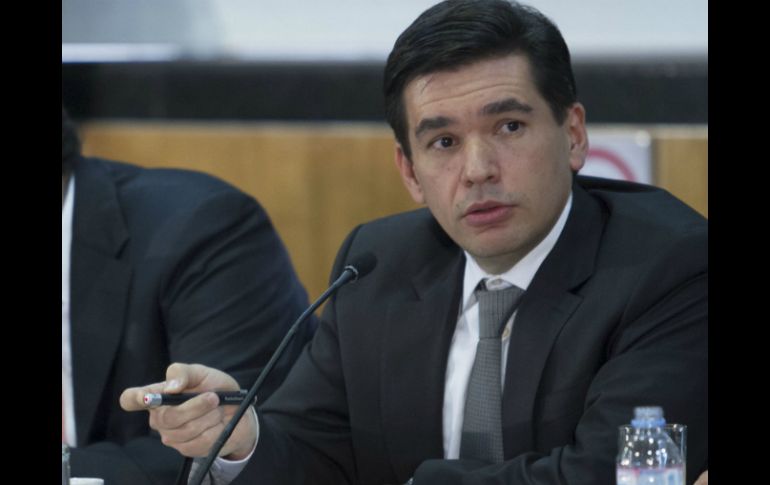 Fernando Aportela asegura que el Gobierno seguirá trabajando para apuntalar el ciclo económico de México. ARCHIVO /