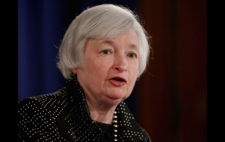 La presidenta de la Fed, Janet Yellen, afirmó que 'la inflación sigue por debajo de los objetivos'. AFP /