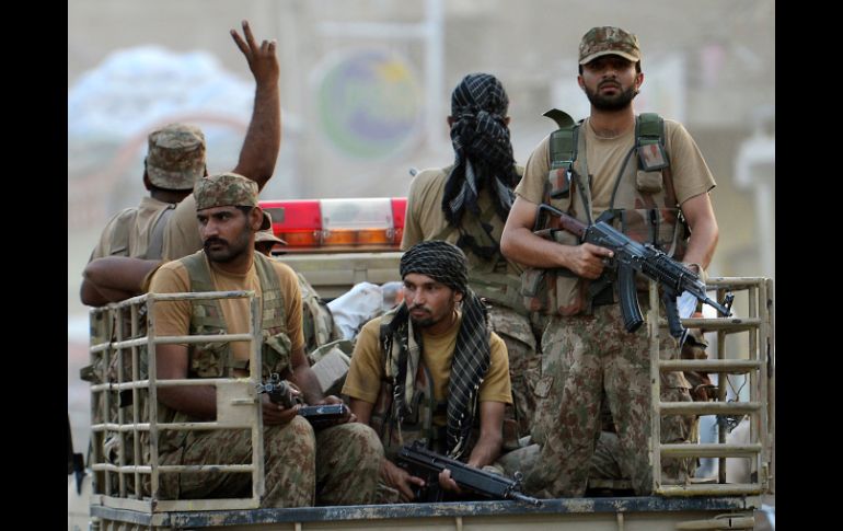 Autoridades paquistaníes se mantiene alerta ante los posibles atentados que están ocurriendo en el país. AFP /