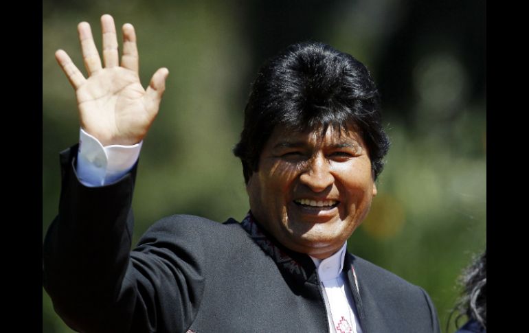 Evo Morales asistió a la asamblea del gobernante Movimiento Al Socialismo. ARCHIVO /