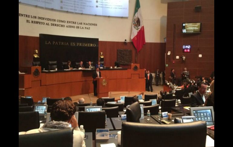 El dictamen es aprobado por mayoría de 80 votos a favor y 37 en contra. TOMADA DE @JuanPabloAdame  /