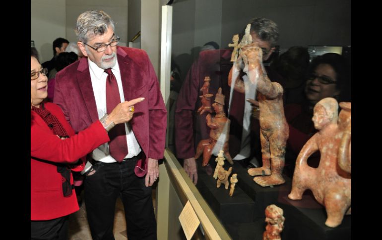 Más de 190 piezas prehispánicas dan cuenta de la concepción mesoamericana en torno al hombre y la mujer. NTX /