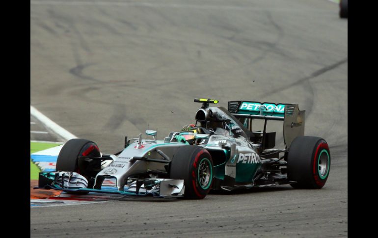 Rosberg lideró la prueba de principio a fin. EFE /
