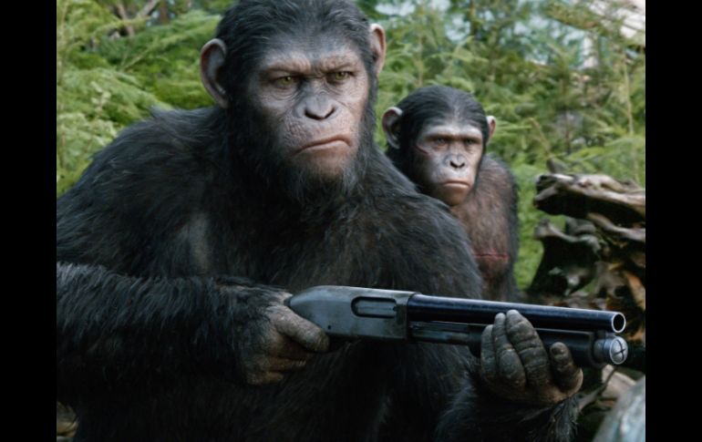 'El planeta de los simios' superó a la comedia de Jason Segel. AP /