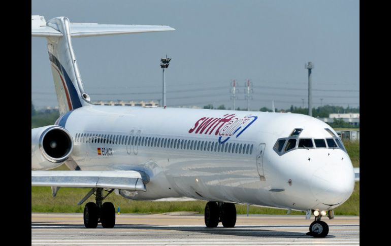 El avión de la compañía Swiftair con 116 personas a bordo, que desapareció de los radares, se estrelló, según autoridades. AFP /