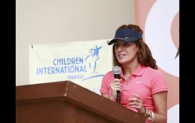 Espinosa estuvo en Guadalajara, donde firmó un convenio de buena voluntad entre Children International y su fundación.  /