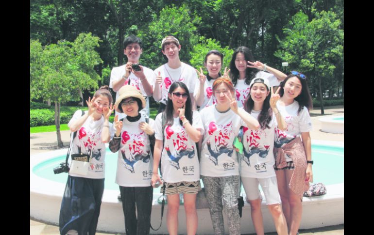 Es la segunda visita que una delegación de alumnos de Corea visita el Campus, como parte de programas académicos de intercambio.  /