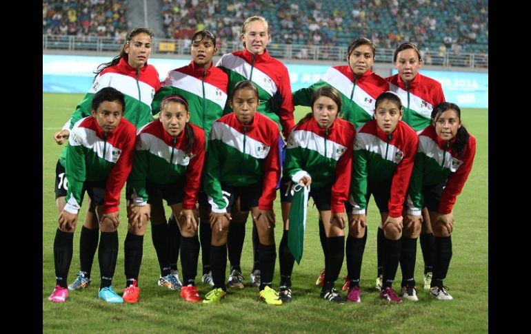 A pesar de estar obligadas al triunfo, las mexicanas pueden aprovechar el nerviosismo del debut de Namibia. Foto: @CONADE. ESPECIAL /