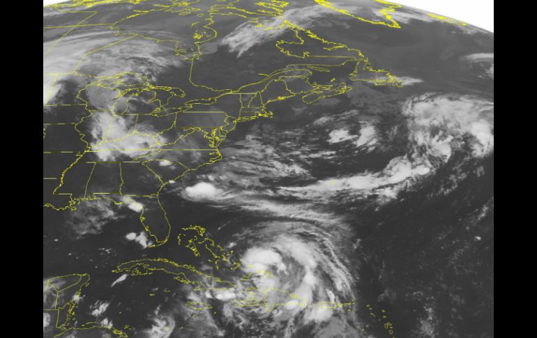 Se emitió un alerta de tormenta tropical para las Islas Turcas y Caicos y para el sureste y el centro de las Bahamas. AP /