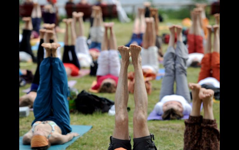 Con disciplina, trabajo y conocimiento, el yoga puede volverse un estilo de vida, que propicie, incluso, un cambio de alimentación. AFP /