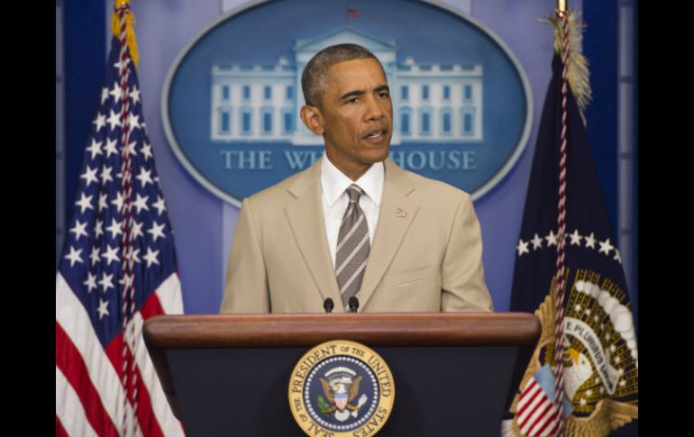 El presidente Obama dijo durante la conferencia de prensa que el Islam es como un 'cáncer' que afecta al mundo. AFP /