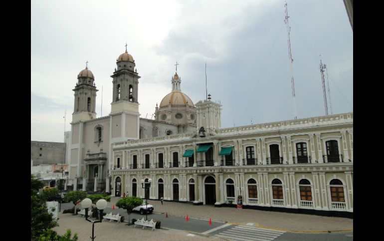 Catedral de Colima. El edificio expone en toda su belleza la arquitectura sacra de la ciudad.  /