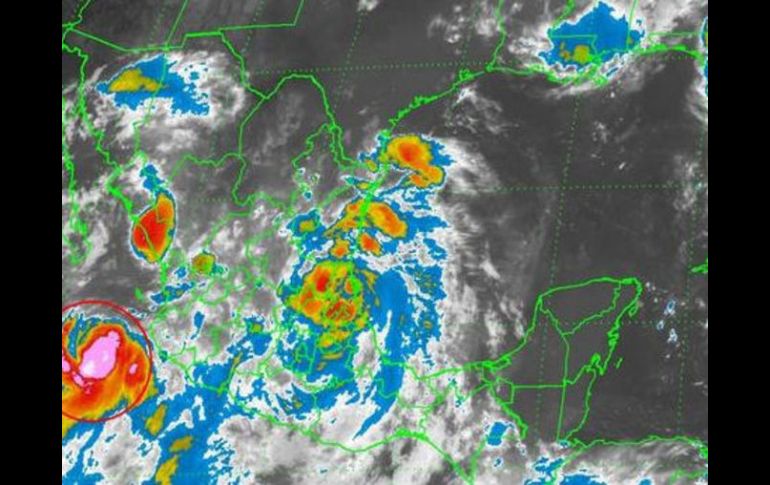 El SMN informó que mantiene la zona de vigilancia desde Cabo Rojo, Veracruz hasta Boca de Catán, Tamaulipas. @conagua_clima. ESPECIAL /