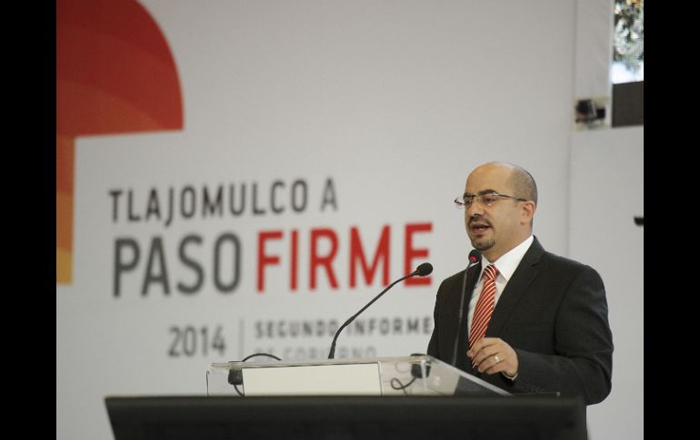 Esta tarde, Ismael del Toro rindió su segundo informe de gobierno.  /