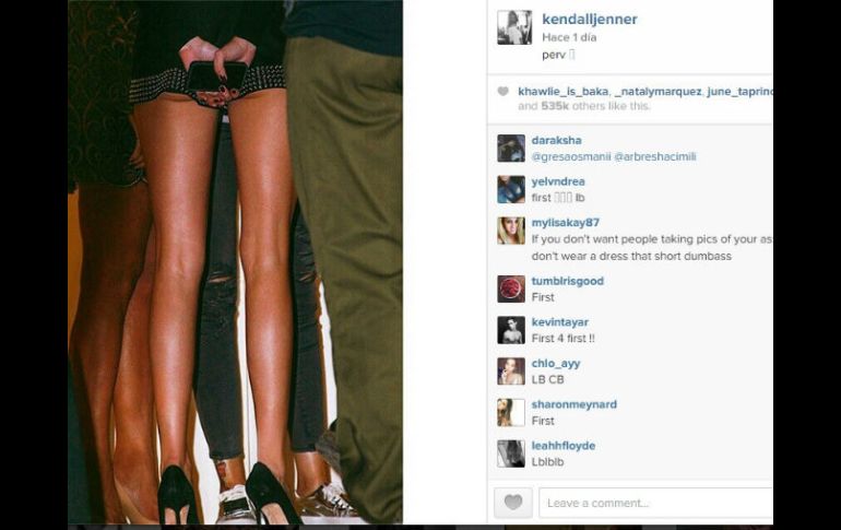 Kendall comienza a compartir imágenes provocativas al iniciar una guerra de desnudos con su hermana. INSTAGRAM kendalljenner ESPECIAL /