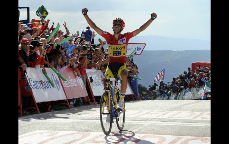 Contador triunfó en su tierra por tercera ocasión. AP P. Duarte  /