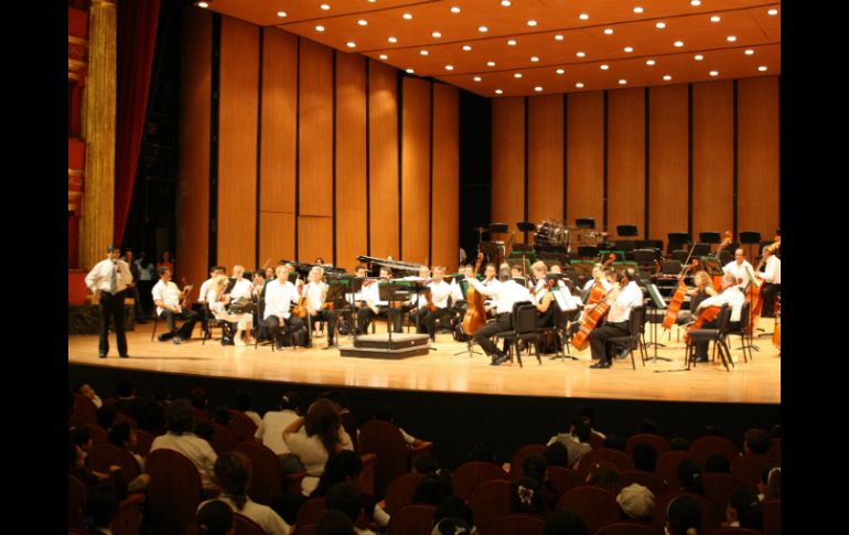 La Orquesta Filarmónica se presentará los domingos en el Teatro Degollado. EL INFORMADOR ARCHIVO.  /