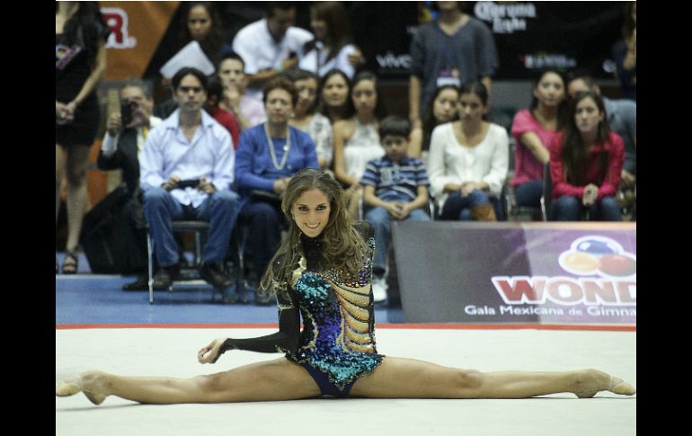 Cynthia Valdez es una de las gimnastas que encabeza el equipo nacional que actuará en el Campeonato. EL INFORMADOR ARCHIVO /