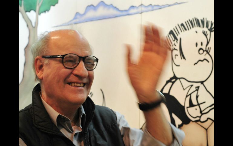 El autor de 'Mafalda' también es galardonado con el premio Príncipe de Aturias de Comunicación y Humanidades. EFE / ARCHIVO