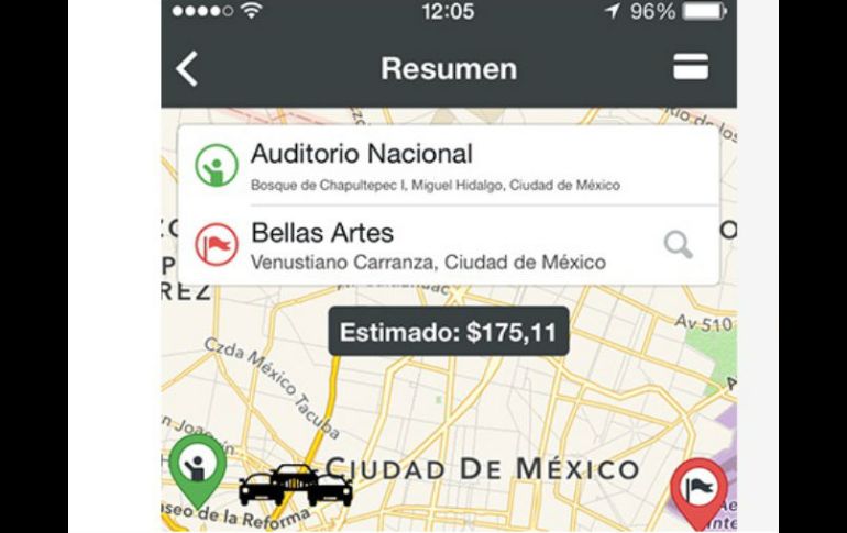 La aplicación asegura la llegada al destino y manteniendo tarifas fijas sin importar el día y la hora. ESPECIAL / cabify.mx