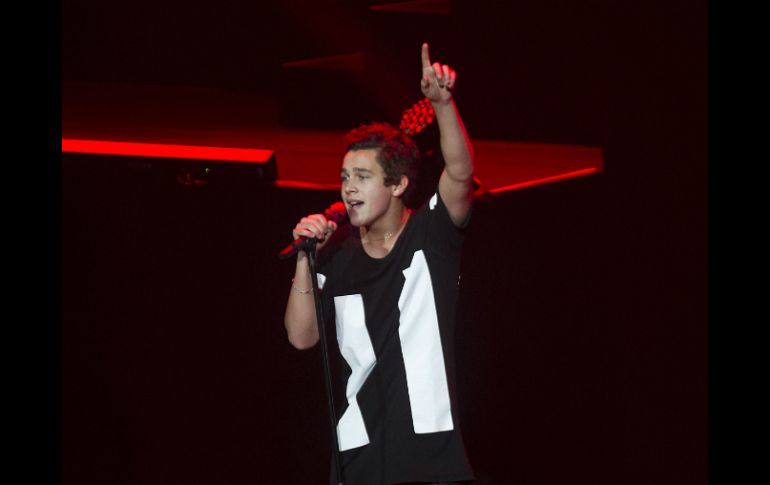Austin finalizó su presentación con las canciones 'What About Love' y 'Mmm Yeah'!. EL INFORMADOR / J. Mendoza