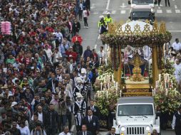 Este año, la Romería de la Virgen de Zapopan recibió alrededor de 2.5 millones de personas. EL INFORMADOR / F. Atilano