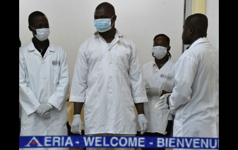 La ONU conduce el rastreo del contagio asegurando que las personas que tuvieron contacto con el infectado, sean puestas en cuarentena. AFP / I. Sanogo.