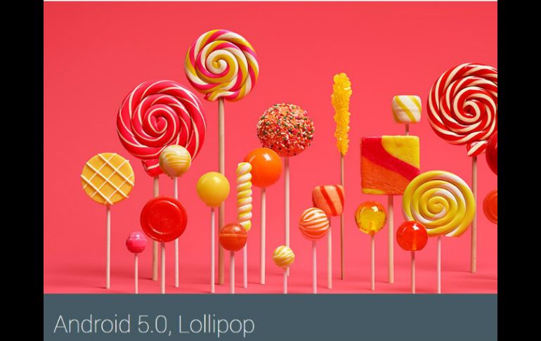 Lollipop es la mayor actualización de Android hasta la fecha. ESPECIAL / android.com