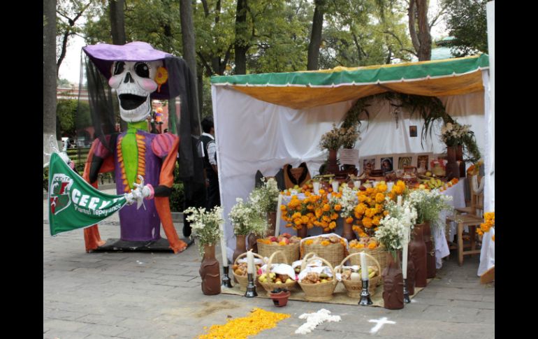En México esta tradición es celebrada en diversas ciudades, una muestra de las exposiciones en Tlaxcala. NTX / ARCHIVO