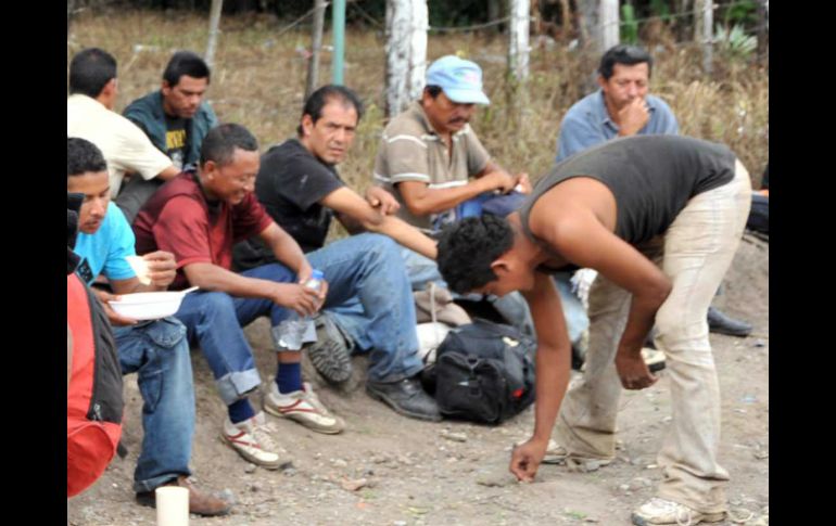 Los migrantes fueron puestos a disposición de las autoridades de la PGR. NTX / ARCHIVO