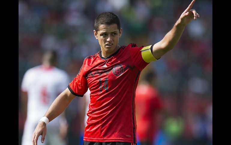 La Selección mexicana ya tiene medio camino rumbo a Chile 2015. MEXSPORT / ARCHIVO