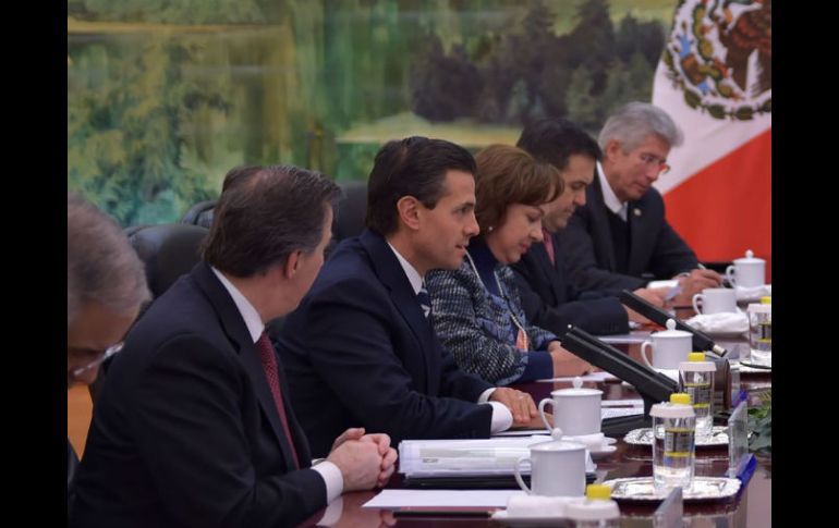 Enrique Peña Nieto. Su Gobierno está muy interesado en atraer inversiones chinas a México. NTX /
