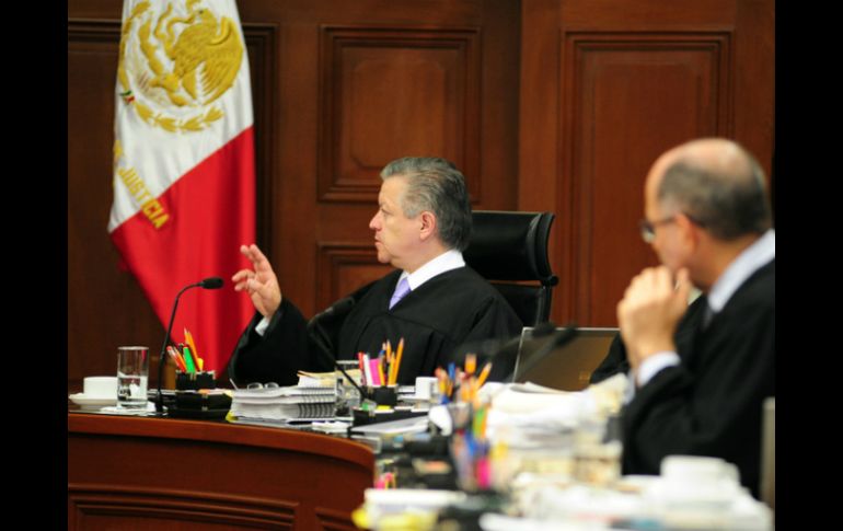 El ministro, Arturo Saldívar, afirma que el Poder Judicial debe asumir 'solidariamente' el objetivo de garantizar la vida en armonía. NTX / ARCHIVO