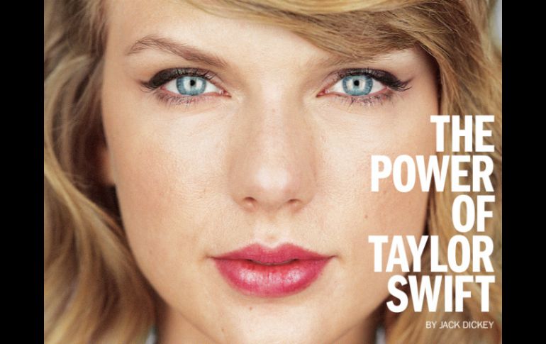 Taylor Swift en la portada de la nueva edición de Time. ESPECIAL / time.com