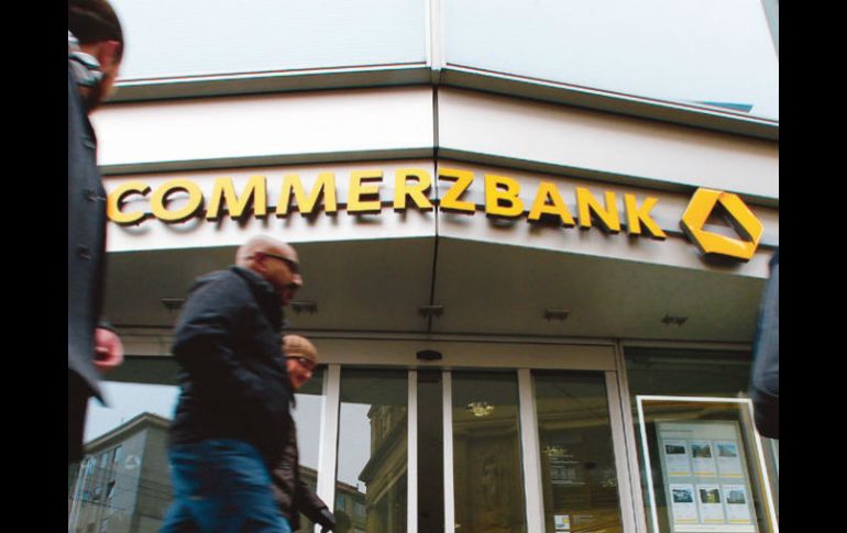 Commerzbank es el segundo banco germano. BLOOMBERG  /
