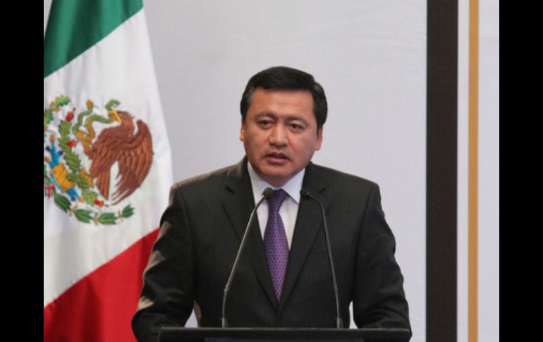 Miguel Ángel Osorio Chong insta a garantizar la seguridad de las familias. NTX / ARCHIVO