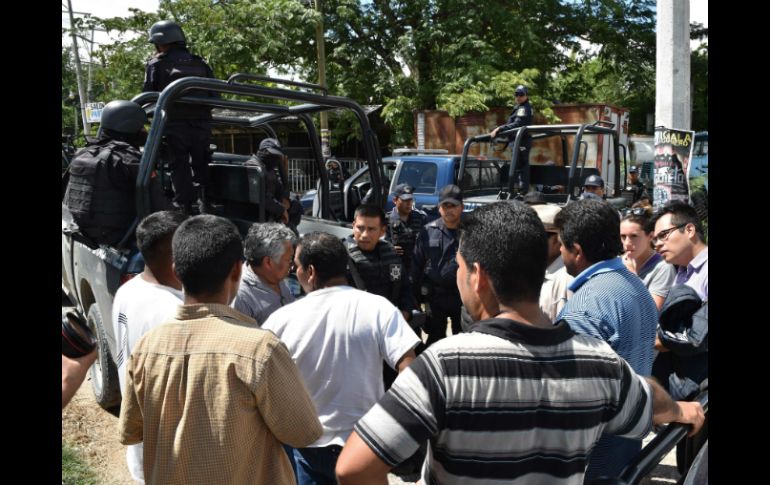 Las manifestaciones por los estudiantes continúan en Guerrero. AFP / ARCHIVO