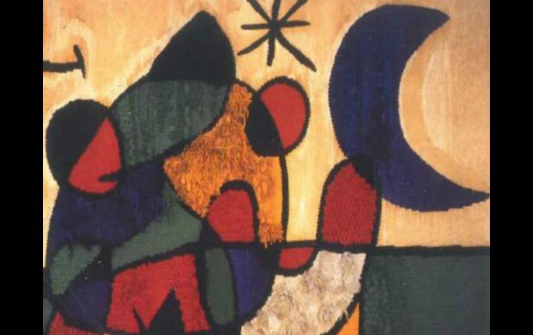 Entre las piezas destaca el 'Tapiz de Tarragona' de Joan Miró, una obra de grandes dimensiones ideada en 1968. ESPECIAL / rca.ac.uk