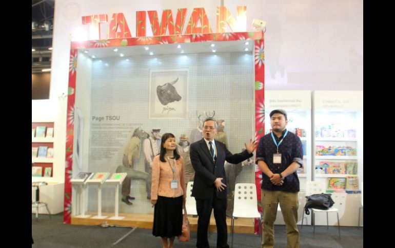 Pabellón de Taiwán en la Feria Internacional del Libro, Área Internacional, Pasillo II stand 5. EL INFORMADOR / A. Hinojosa