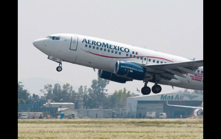 Buen año para Aeroméxico. BLOOMBERG  /