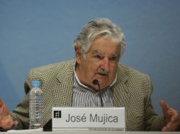 Ricardo Rocha fue el acompañante de Mujica en la charla. EL INFORMADOR / J. Mendoza