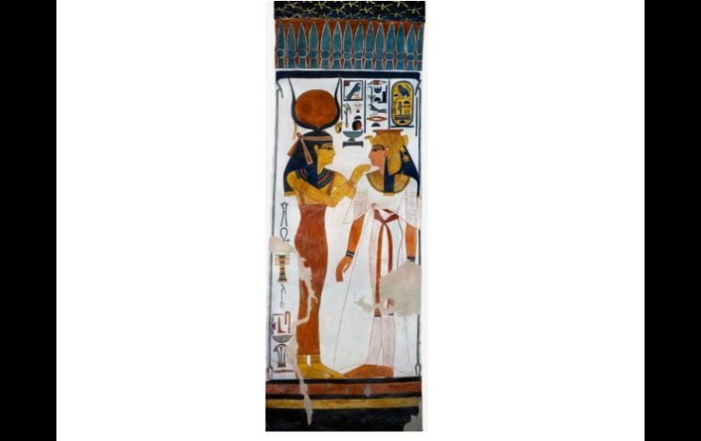 La galería se encuentra en una de las salas del Museo Egipcio y estará durante un mes, para luego viajar por varias ciudades. ESPECIAL / http://www.laboratoriorosso.com//