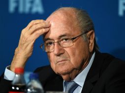 Sepp Blatter busca una reelección más para estar en el puesto por quinta ocasión. AFP / F. Senna