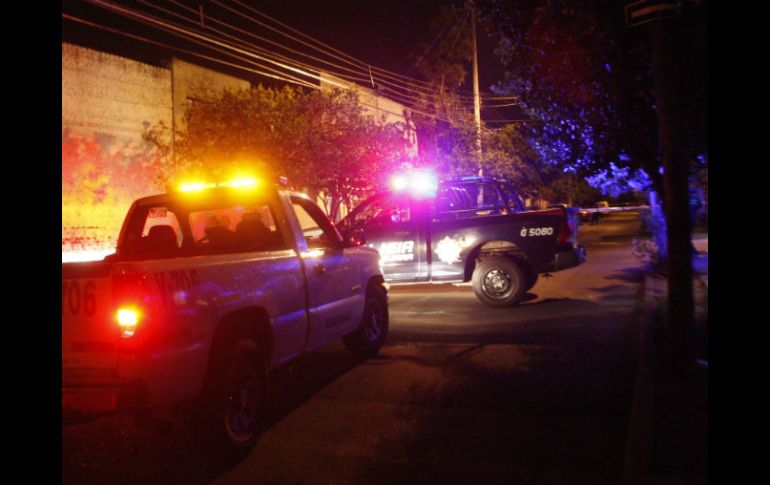 La policía municipal atendió un reporte de disparos y al llegar confirmó los dos decesos. EL INFORMADOR / ARCHIVO