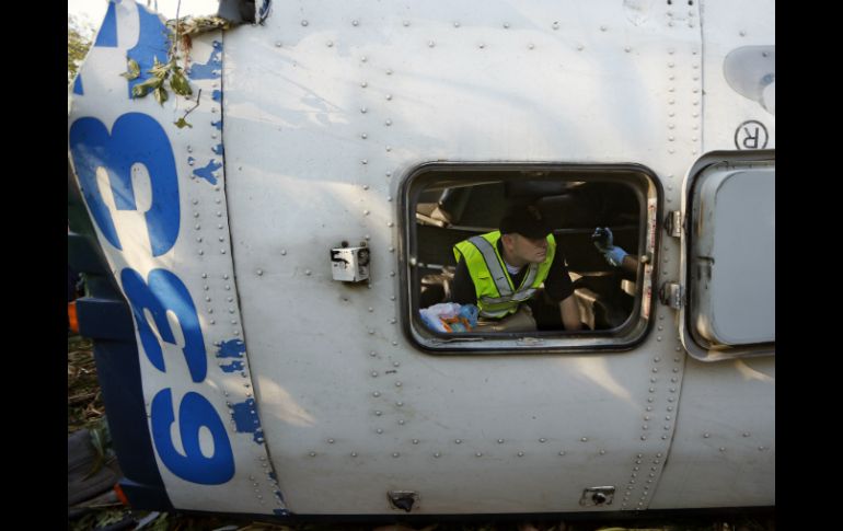 Los dos tripulantes del tren salieron ilesos del accidente, según informó la empresa, Union Pacific. AP / ARCHIVO