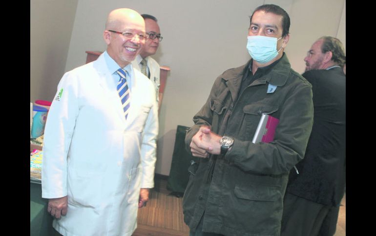 Sano. Marco Mancilla (derecha) es uno de los casos de trasplantes exitosos practicados en Jalisco. EL INFORMADOR / A. Hinojosa